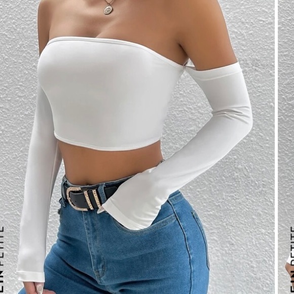 🪞 frill edge long sleeve top - Picture 2 of 8